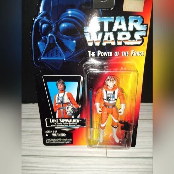 1997 Kenner Star Wars The Power of the Force Luke Skywalker X-Wing Fighter Pilot - Picture 1 of 7